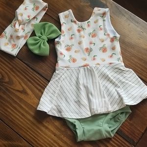 Toddler girl one piece leotard